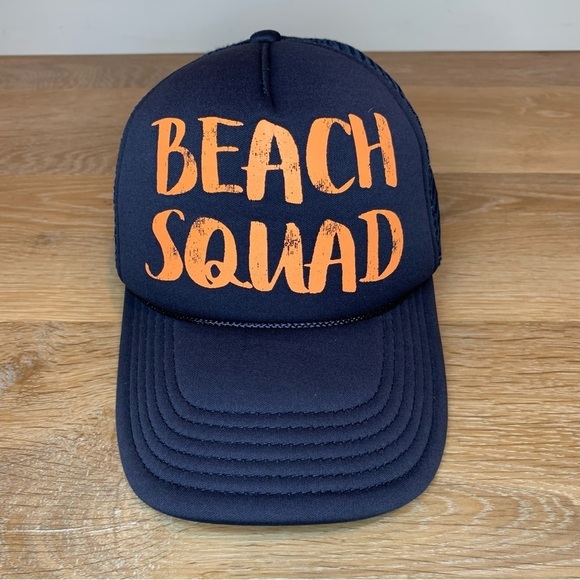 O'neill Beach Squad Blue Mesh Snapback Trucker Hat - Picture 1 of 11